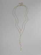 BaubleBar Dewdrop Layered Necklace
