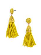 BaubleBar Mini Pinata Tassel Earrings-Yellow