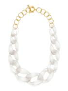 BaubleBar Porto Links-Frosted White