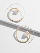 BaubleBar Deniz Pearl Hoop Earrings