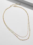 BaubleBar Confetti 18k Gold Plated Layered Necklace