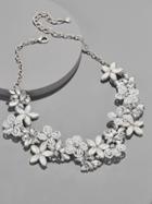 BaubleBar Snowflower Statement Necklace