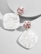 BaubleBar Avida Resin Drop Earrings