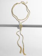 BaubleBar Roya Layered Y-Chain Necklace