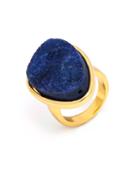 BaubleBar Druzy Cocktail Ring