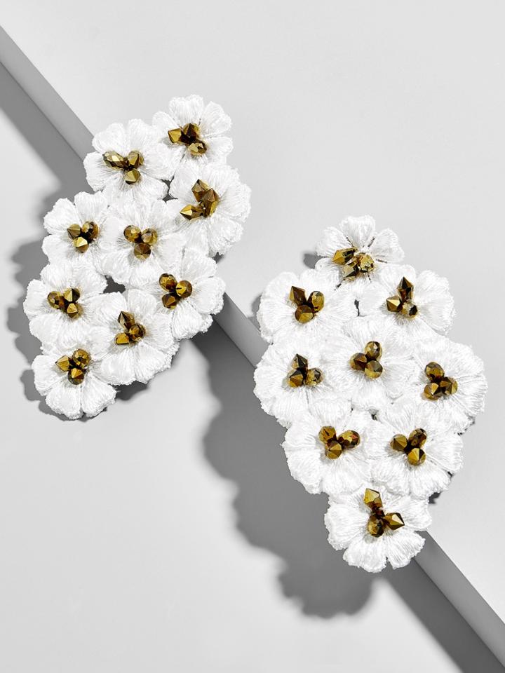 BaubleBar Hoshiko Flower Drop Earrings