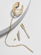BaubleBar Catena 18K Gold Plated Earring Set