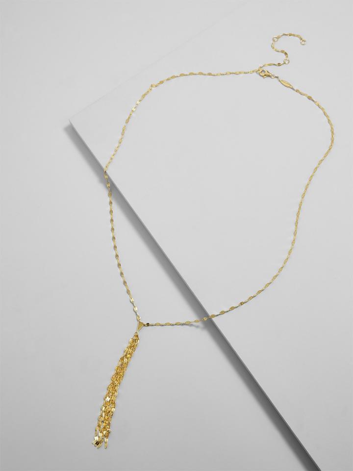BaubleBar Forte Everyday Fine Y-Chain Necklace