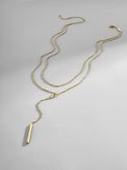 BaubleBar Isabella 18K Gold Plated Necklace