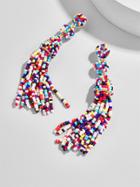 BaubleBar Granita Tassel Earrings-Rainbow