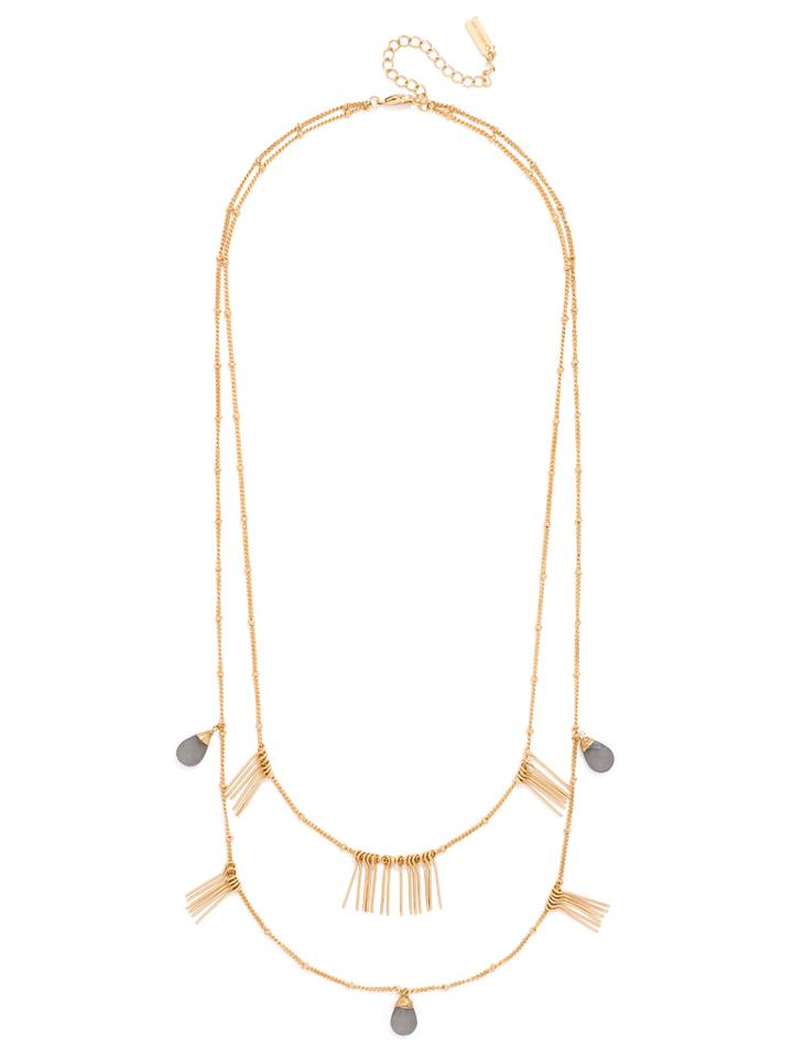 BaubleBar Galactic Layered Necklace
