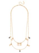 BaubleBar Galactic Layered Necklace