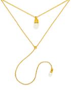 BaubleBar Pearl Bulb Layered Necklace