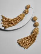 BaubleBar Granita Tassel Earrings-Gold