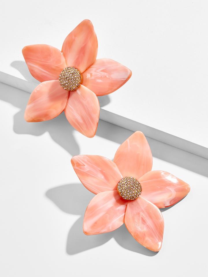 BaubleBar Adelissa Flower Resin Earrings