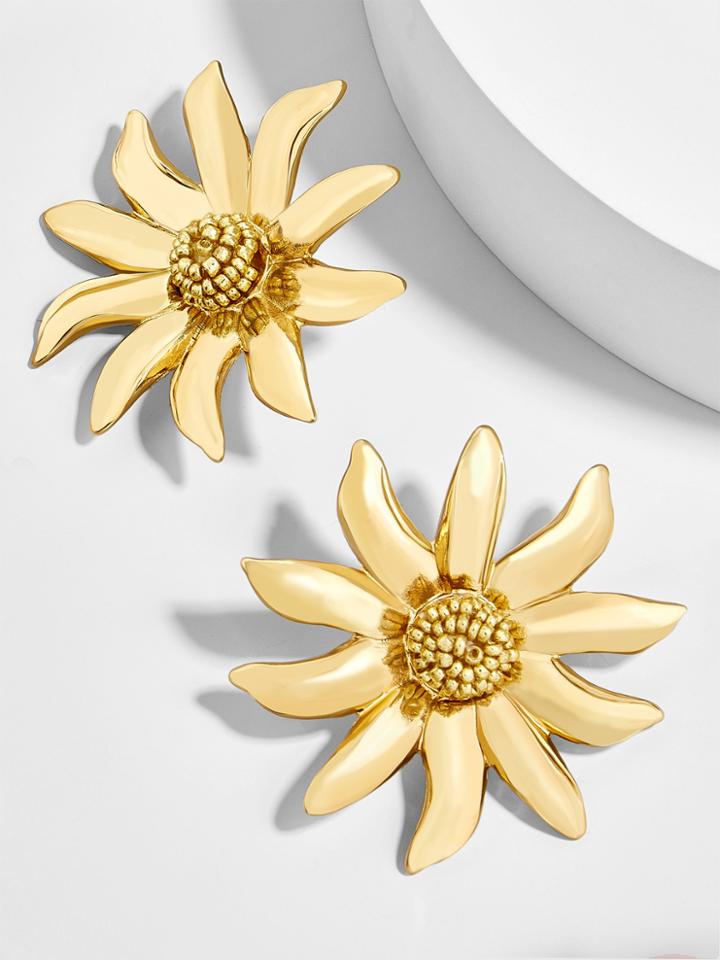 BaubleBar Sunflower Stud Earrings