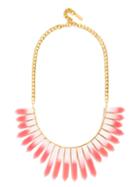 BaubleBar Ombre Ra Bib - Pink Ombre/Gold