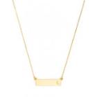 BaubleBar Initial Bar Pendant (SHIPS 4 WEEKS FROM ORDER DATE)