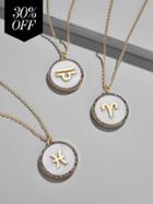 BaubleBar Zodiac Pendant Necklace-Pisces