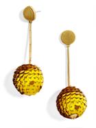 BaubleBar Sequin Ball Drop Earrings