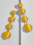 BaubleBar Criselda Ball Drop Earrings-Saffron Yellow