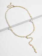 BaubleBar Athena Y-Chain Necklace