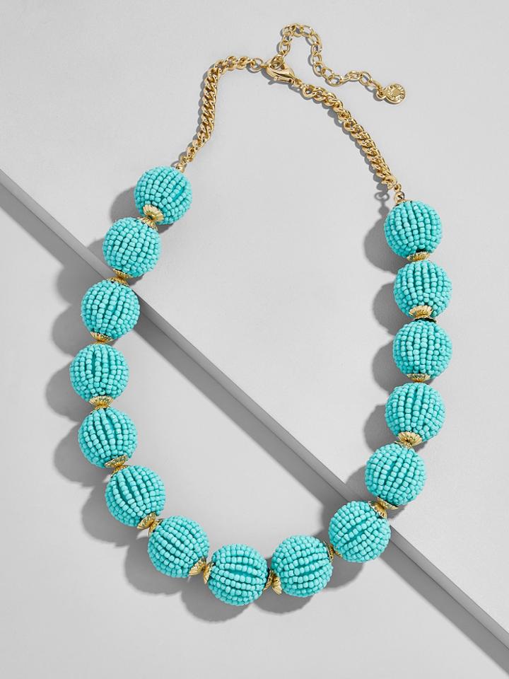 BaubleBar Beaded Ball Statement Necklace