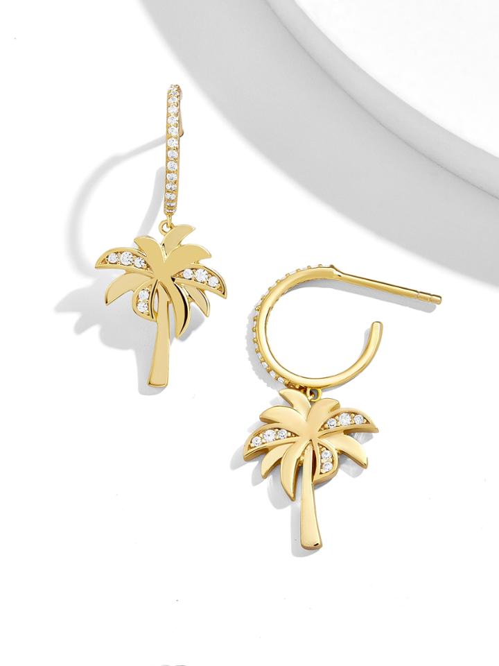 BaubleBar Palma Everyday Fine Hoop Earrings