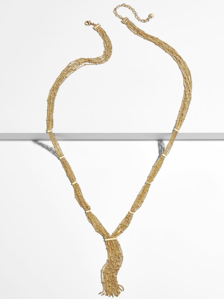 BaubleBar Pavanne Y-Chain Necklace