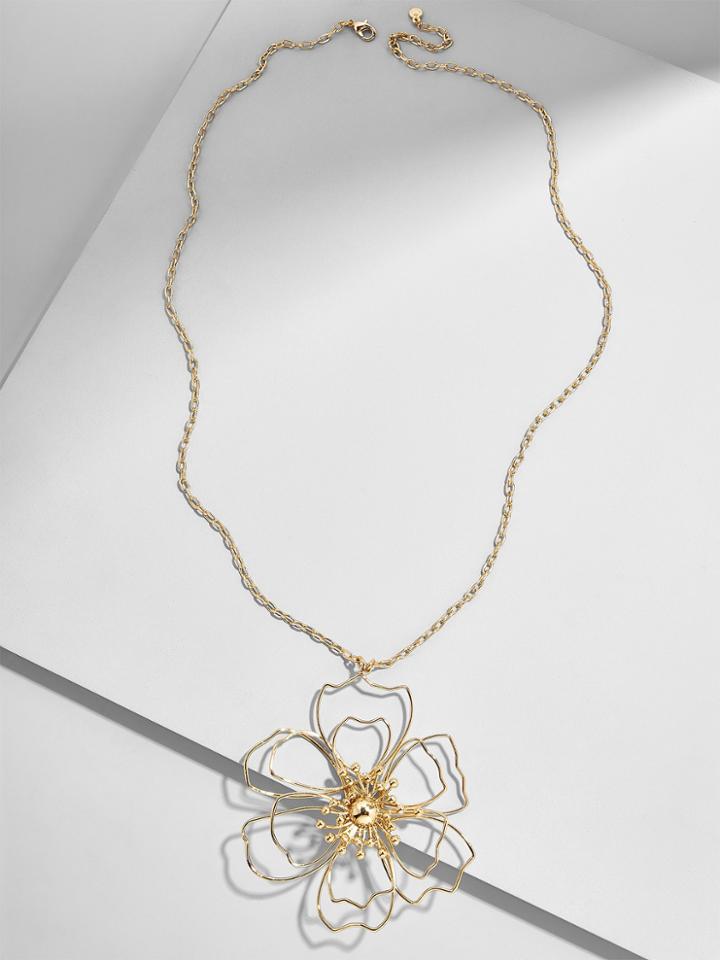 BaubleBar Blossom Pendant Necklace