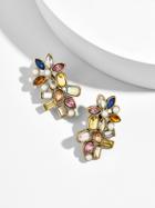 BaubleBar Celeste Crystal Stud Earrings-Multi