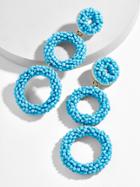 BaubleBar Capella Drop Earrings-Turquoise