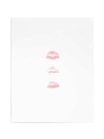 BaubleBar Pucker Up Wall Print-Blush