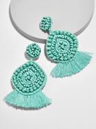 BaubleBar Mietta Drop Earrings-Turquoise