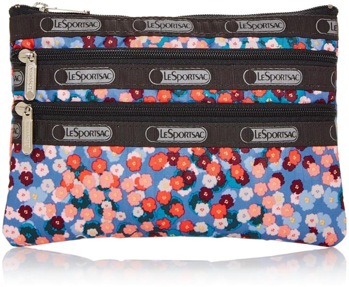 Lesportsac 3-zip Cosmetic - Alla Prima Floral