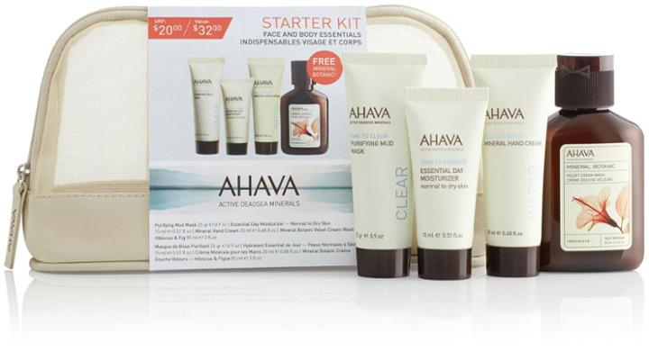 Ahava Starter Kit ($32.00 Value) - 4 Ct