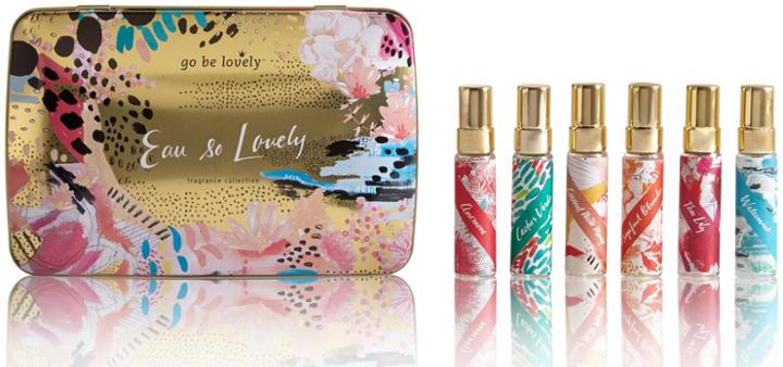 Illume Go Be Lovely Perfume Fragrance Set - Eau So Lovely - 6 Ct