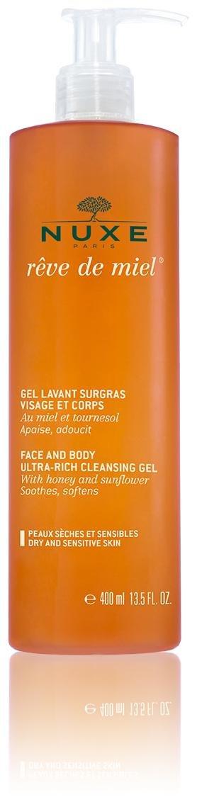 Nuxe Reve De Miel Face & Body Ultra-rich Cleansing Gel
