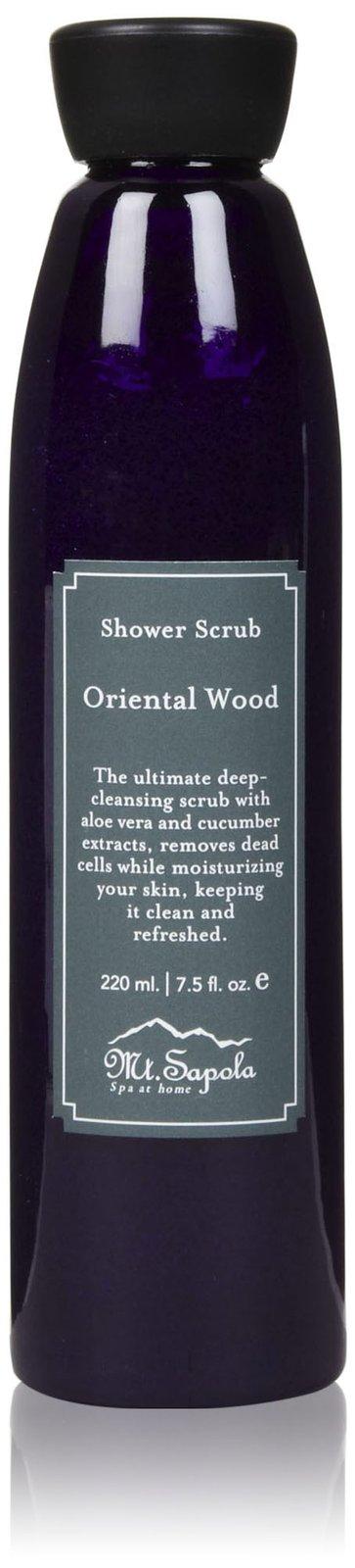 Mt. Sapola Usa Oriental Wood Shower Scrub
