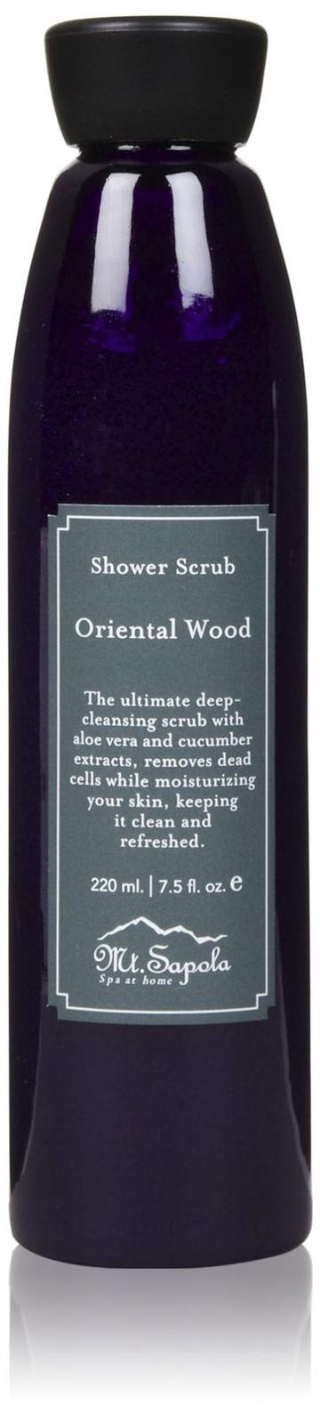 Mt. Sapola Usa Oriental Wood Shower Scrub