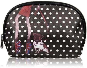Izak Small Dome Cosmetic Bag - Dots