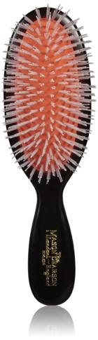 Mason Pearson Pocket Nylon Nylon Hair Brush, Ruby