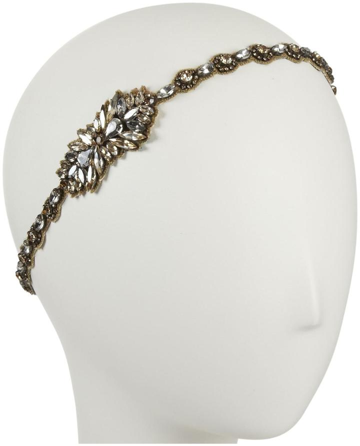 Deepa Gurnani Crystal Fireworks Headwrap - Gold