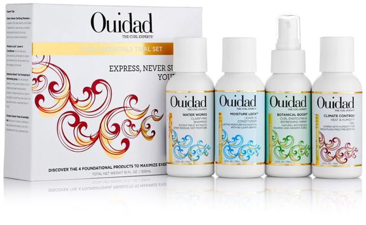 Ouidad Curl Essentials Trial Set For All Curls - 4 Ct