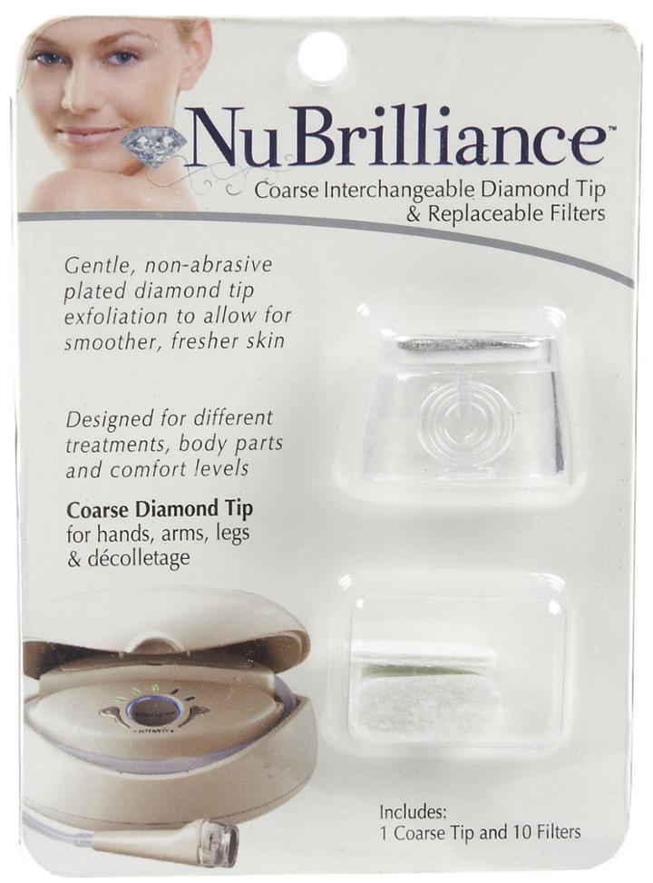 Nubrilliance Interchangeable Diamond Tip & Replacement Filters-regular