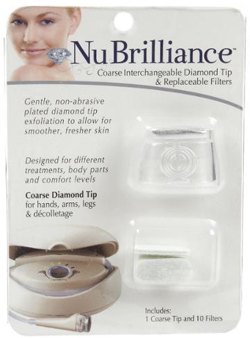 Nubrilliance Interchangeable Diamond Tip & Replacement Filters-regular