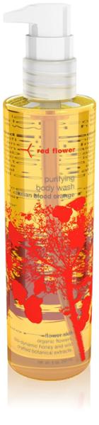 Red Flower Purifiying Body Wash - Italian Blood Orange - 8 Oz