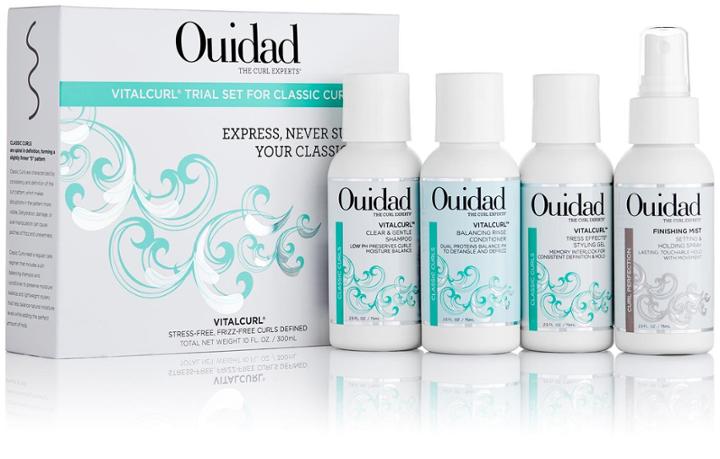 Ouidad Vitalcurl Trial Set For Classic Curls - 4 Ct