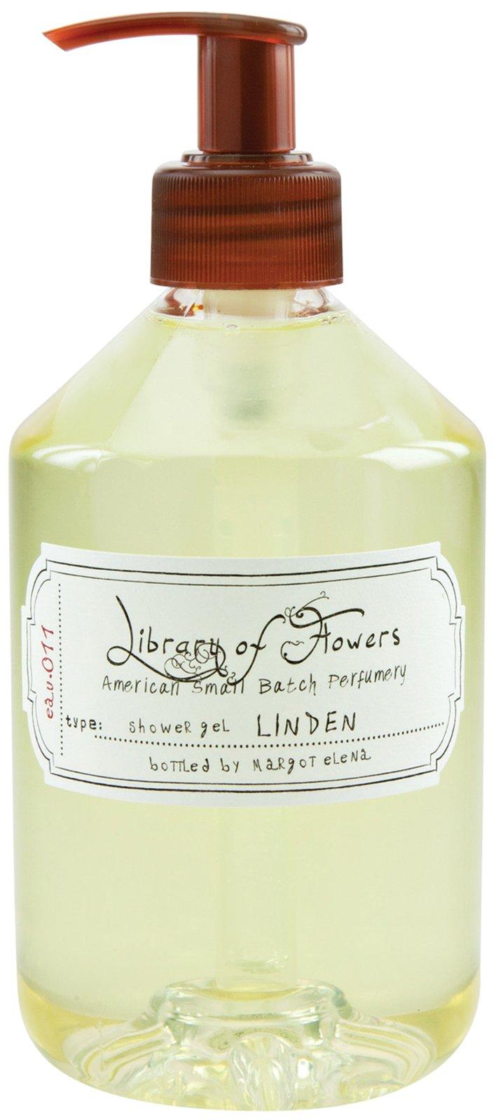 Library Of Flowers Shower Gel - Linden - 16 Oz