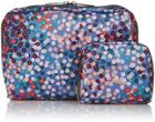 Lesportsac Xl Rectangular And Square Cosmetic Combo - Alla Prima Floral